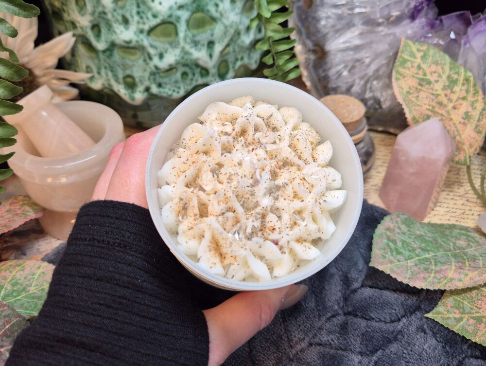 Energy Clearing Altar & Ritual Jar Candle ~ Organic and Natural