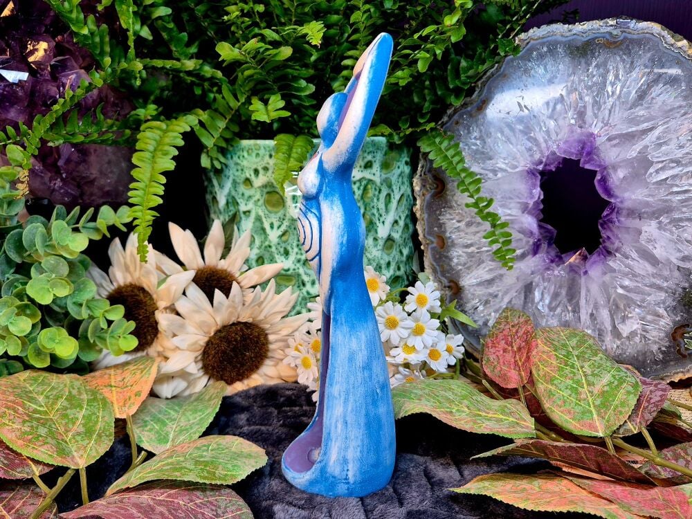Crescent Moon Goddess - Mother Luna Statue