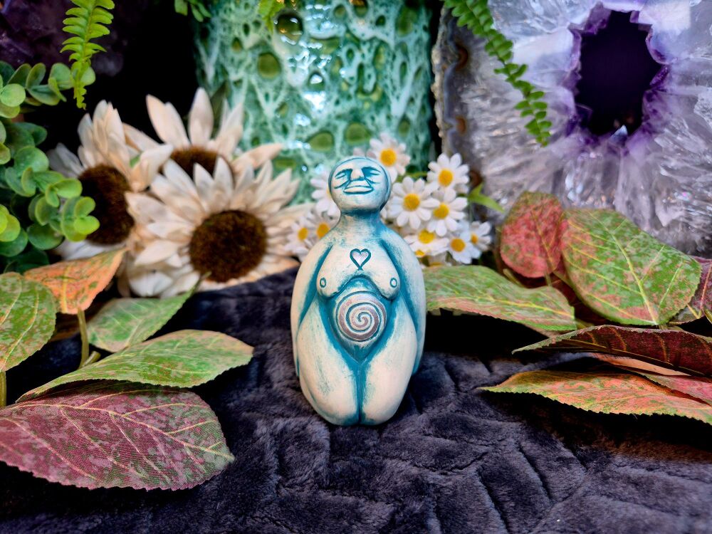 Kneeling Goddess Statue