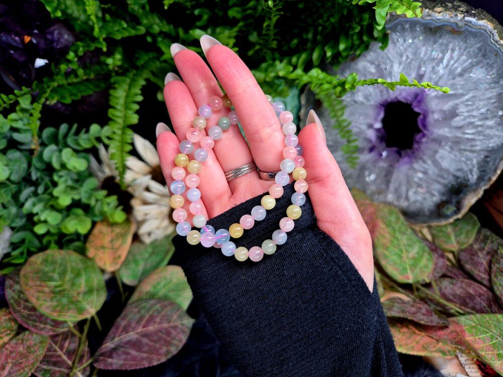 A Grade Morganite Gemstone Bracelet