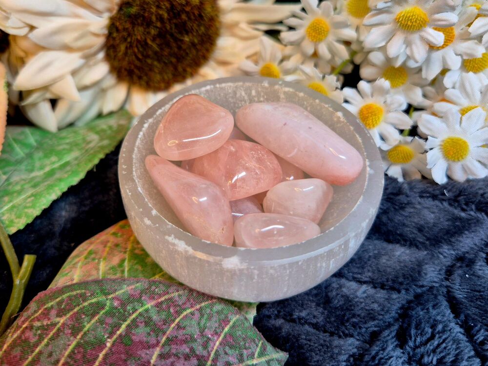 Rose Quartz Tumblestone