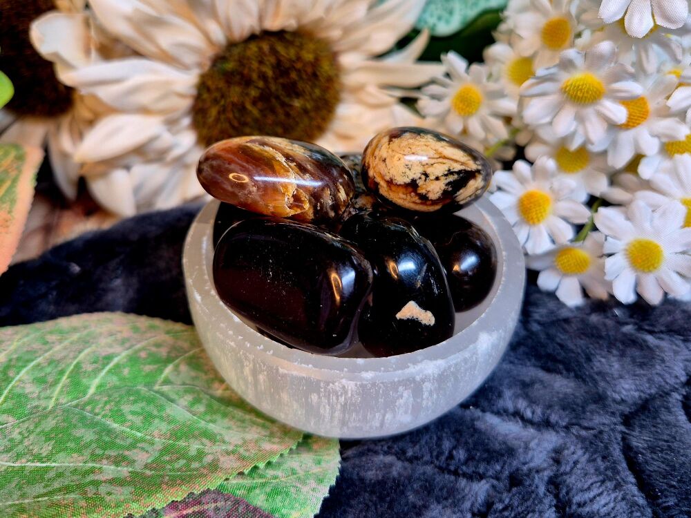 Indonesian Amber Tumblestone