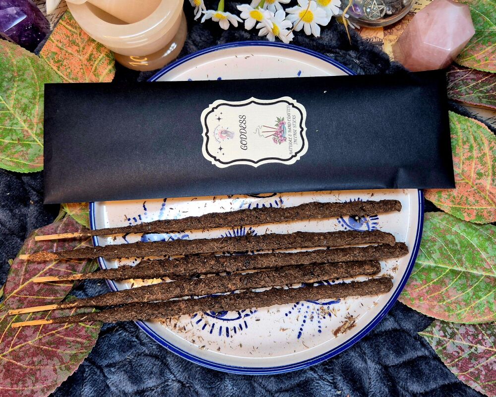 Hand Crafted Goddess Ritual Incense Sticks