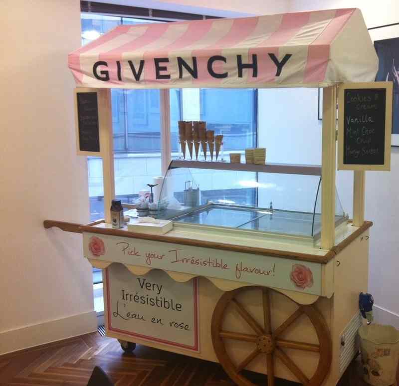 ice cream cart surrey