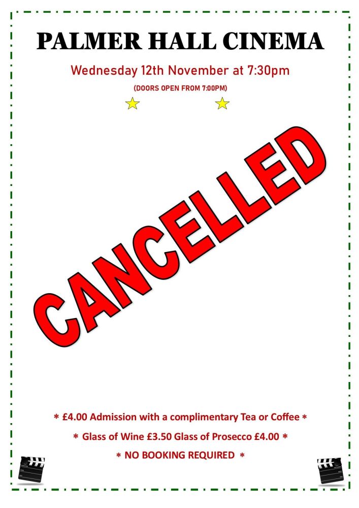 Cancelled poster