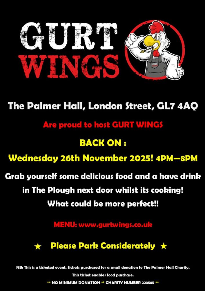 GURT WINGS poster Nov 25