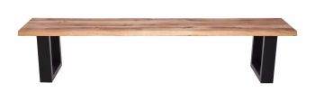 Ayrton Solid Oak Bench 160cm