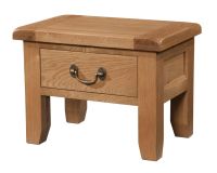 Windermere Oak Table Lamp  with Drawer