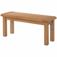 Windermere Oak Dining Bench  90cm