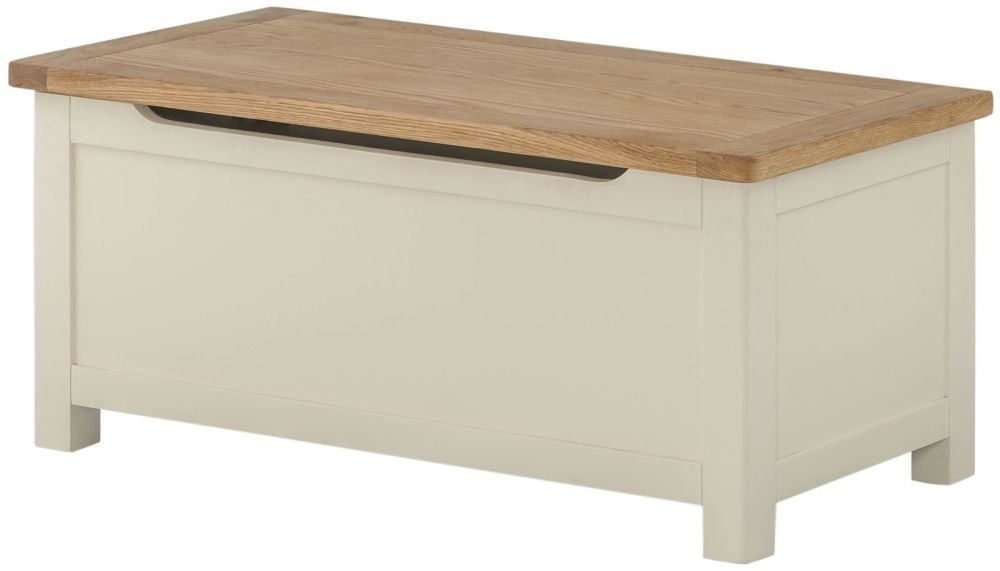 Stratton Cream Blanket Box Height