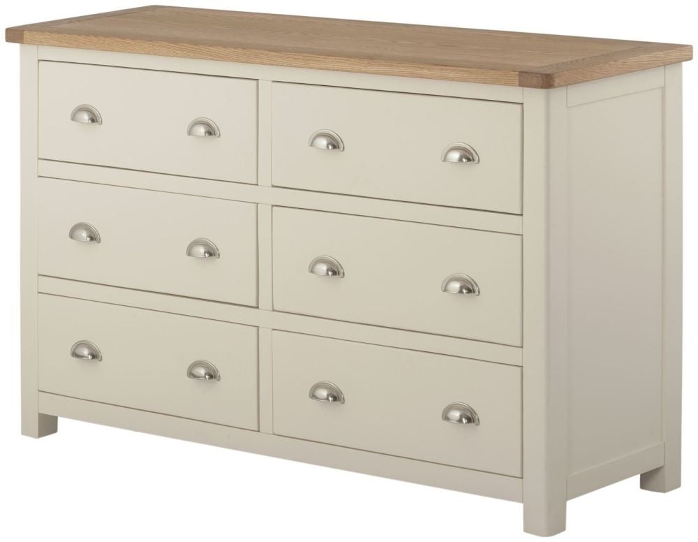 Stratton Cream Chest 6 Drawer