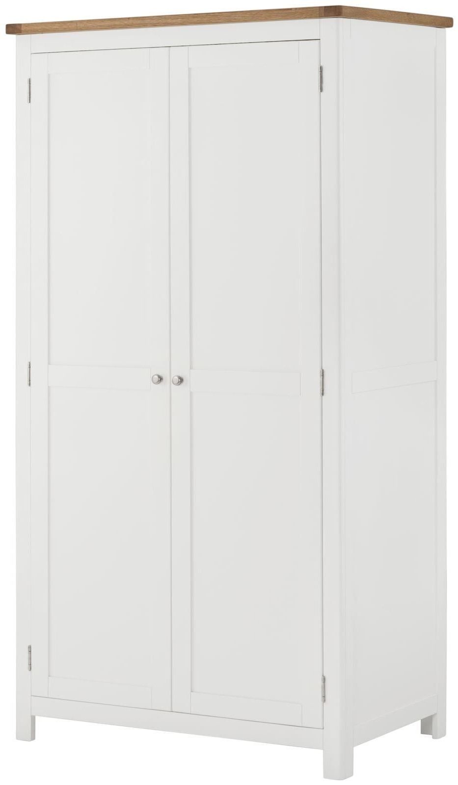 Stratton White Wardrobe 2 Doors