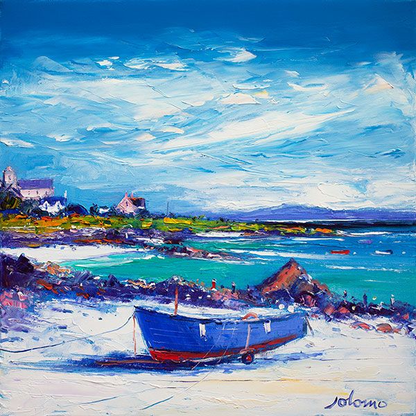 Down in the Rocks Waiting for the Ferry, Iona