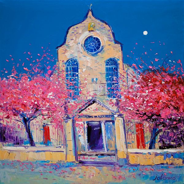 Spring Blossom, Canongate Kirk, Edinburgh