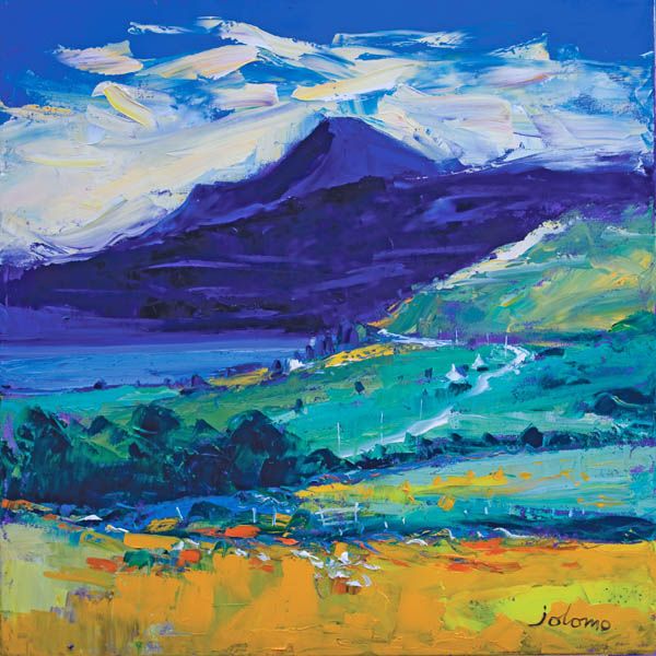 Evening Light on Ben Talla, Mull