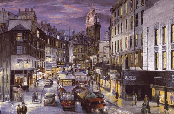 Rush Hour on Leith Street