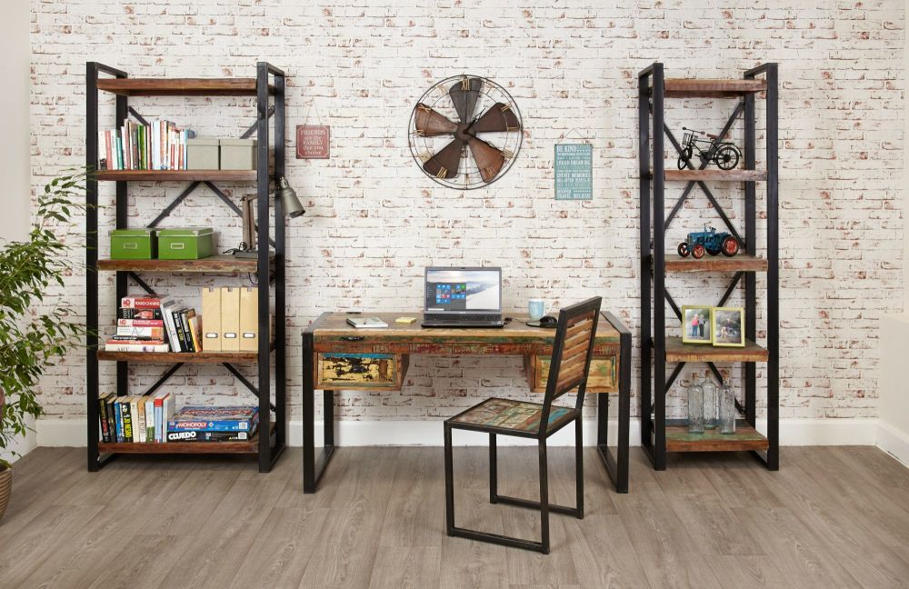 Ajai Recycled Coffee Table 4 Door/4 Drawers