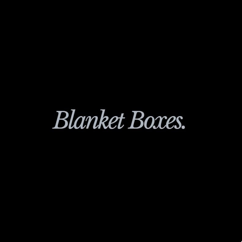 Blanket Boxes