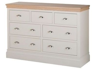  Lundel Chest 3 over 4 Drawers Truffle Oak  