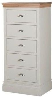 Lundel Chest Wellington 5 Drawer Truffle Oak