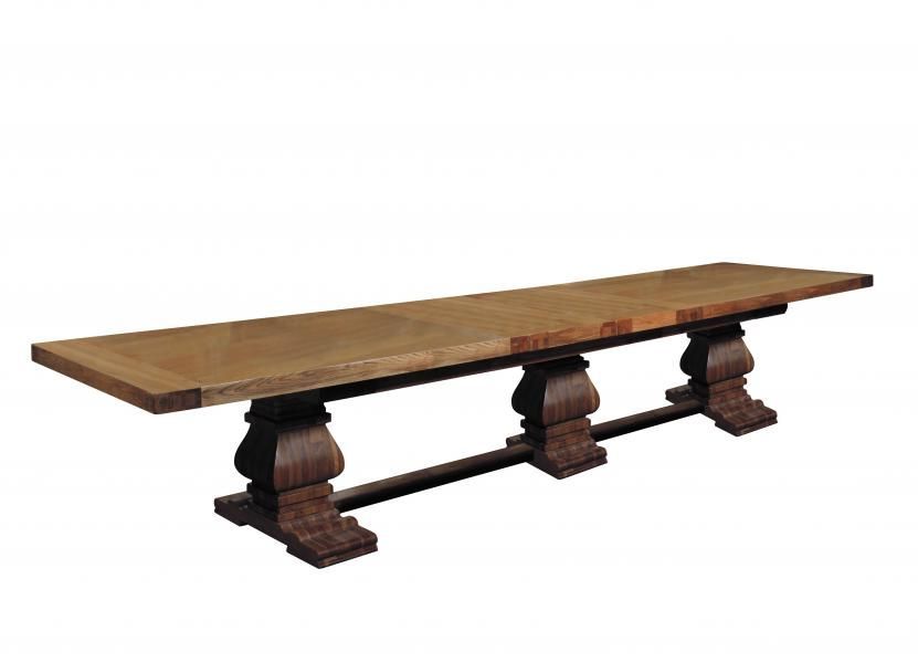 Monastery Extending Dining Table 350mtr Extends 400mtr or   450mtr