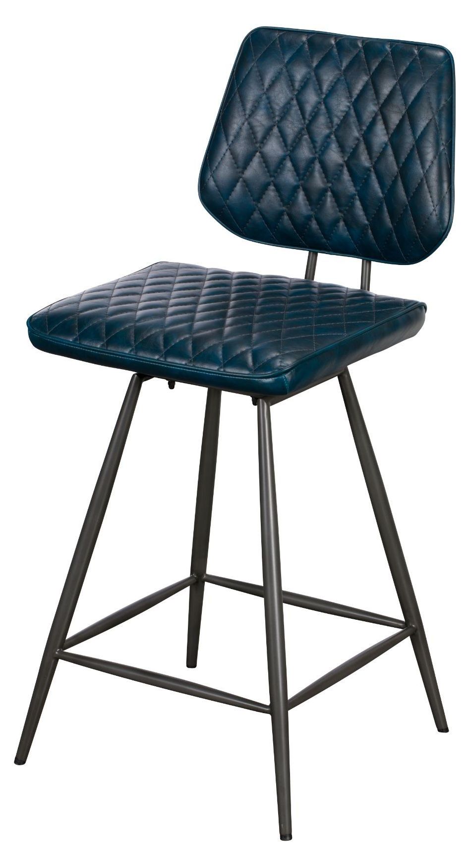 Alexa Bar Stool Blue