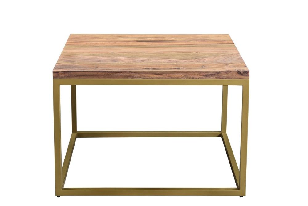 Enfield Coffee Lamp Table Gold  Frame