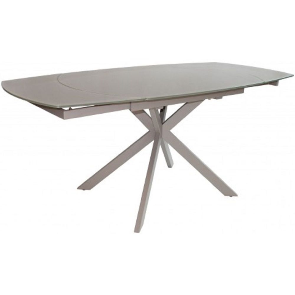 Helix Cappuccino Extending Dining Table 