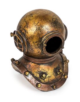 Rustic Diver's Helmet Ornament 