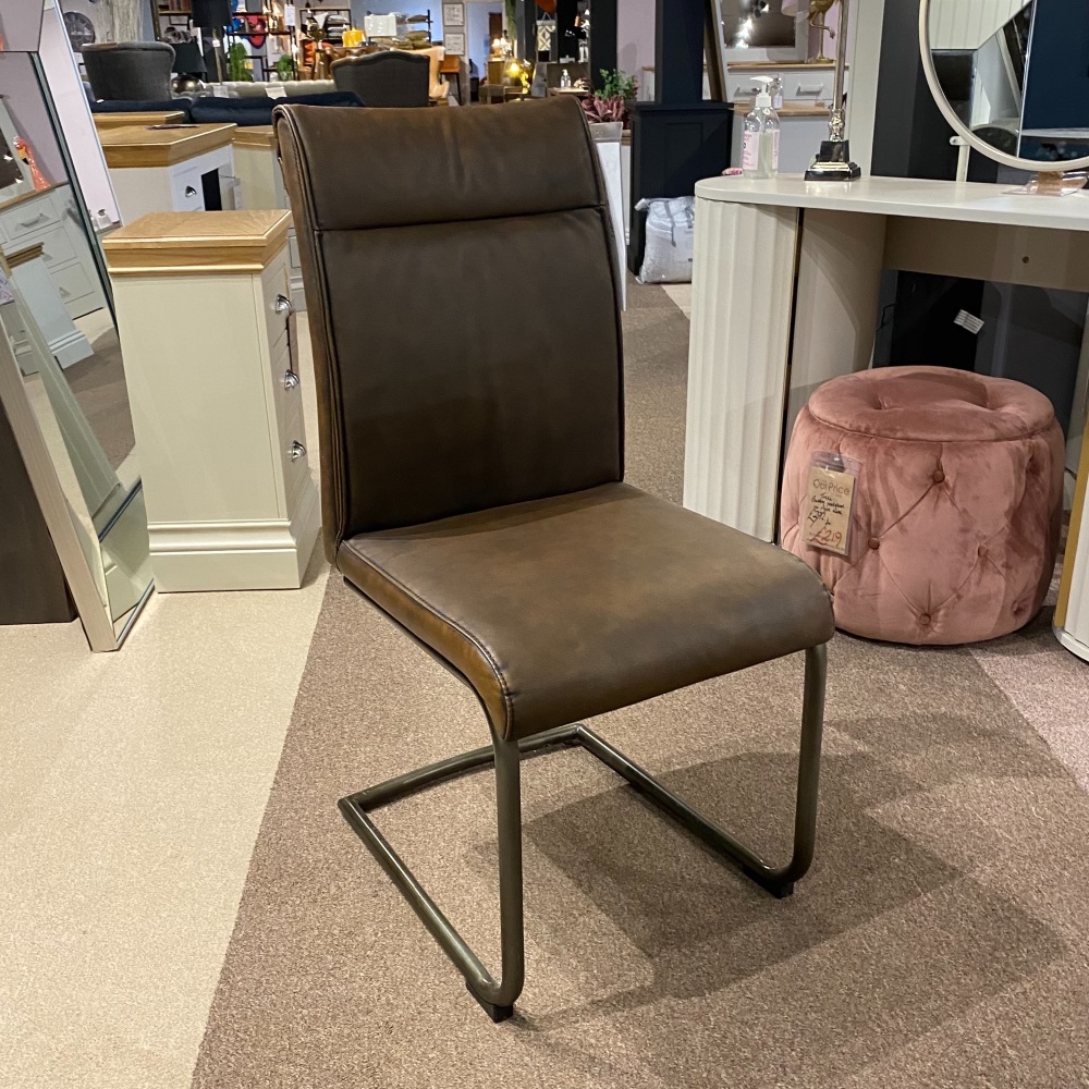 Dining Chair  Vintage Brown