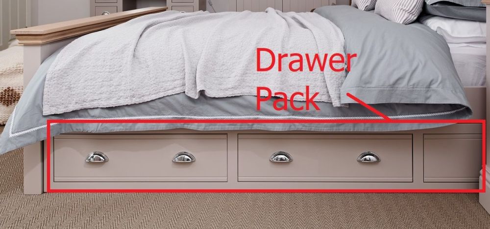 New Hampshire Bed Drawer Pack