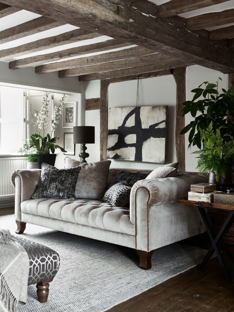 Olivia (No Cushions) Maxi Sofa