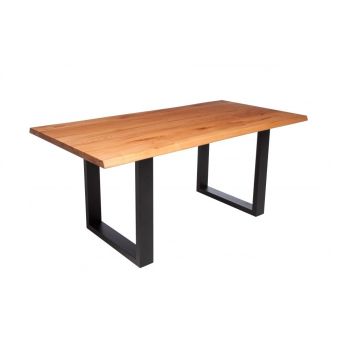 Ayrton Dining Table with Industrial Steel legs