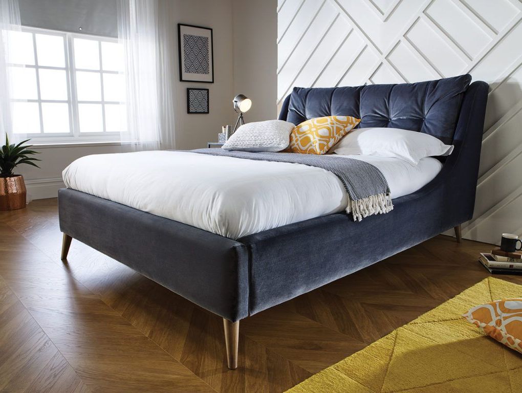 Orla Upholstered Super King Size Bed