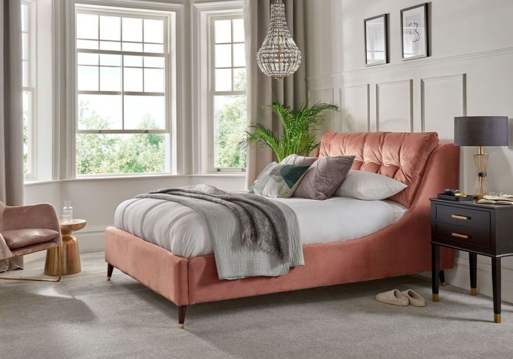 Orla Upholstered Double Bed