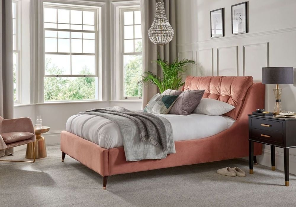 Orla Upholstered King Size Bed