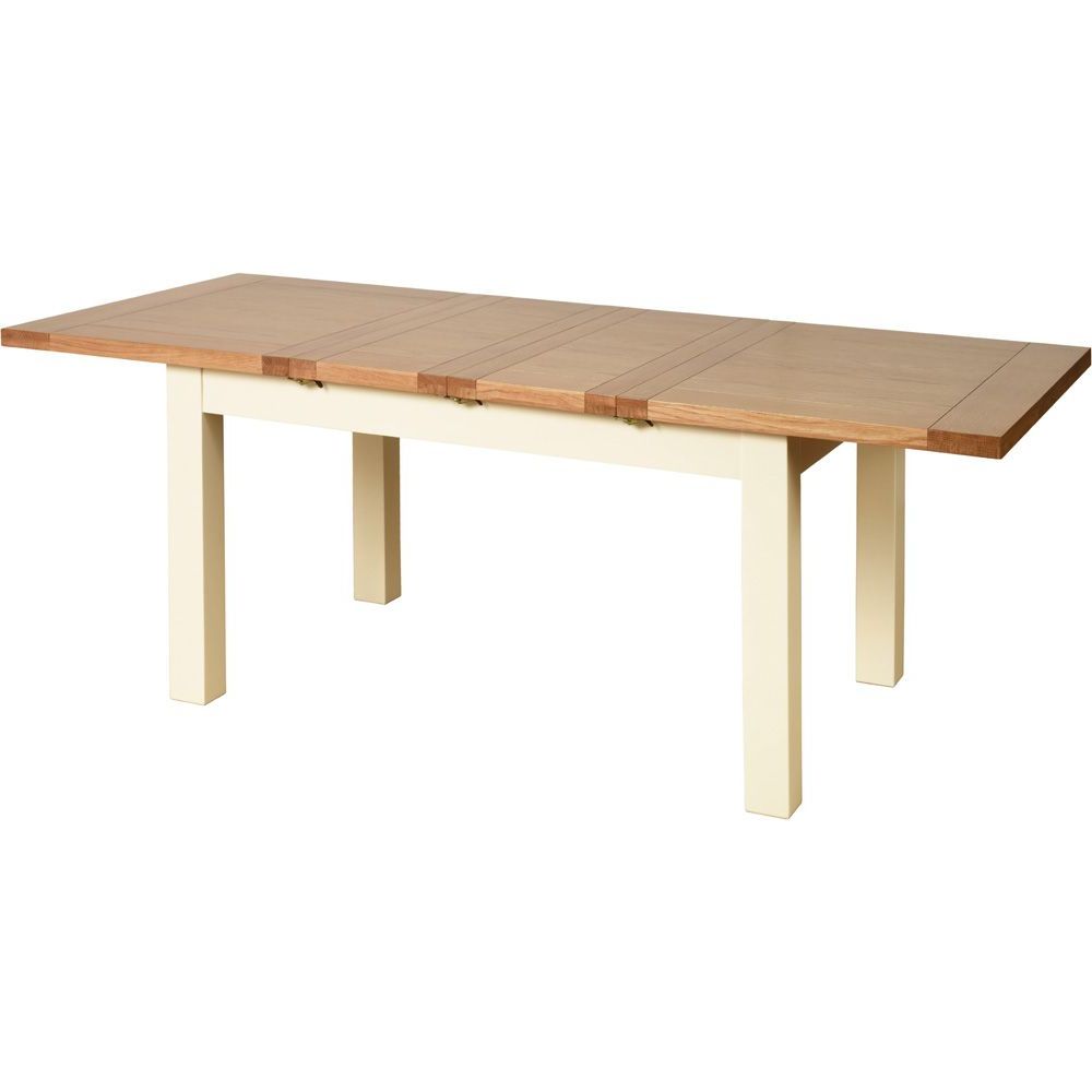 Amelia Dining Table - Extending - Ivory