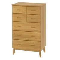 Flow Oak Chest 4 over 3 Tall