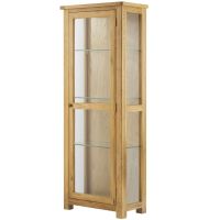 Stratton Oak Display Cabinet