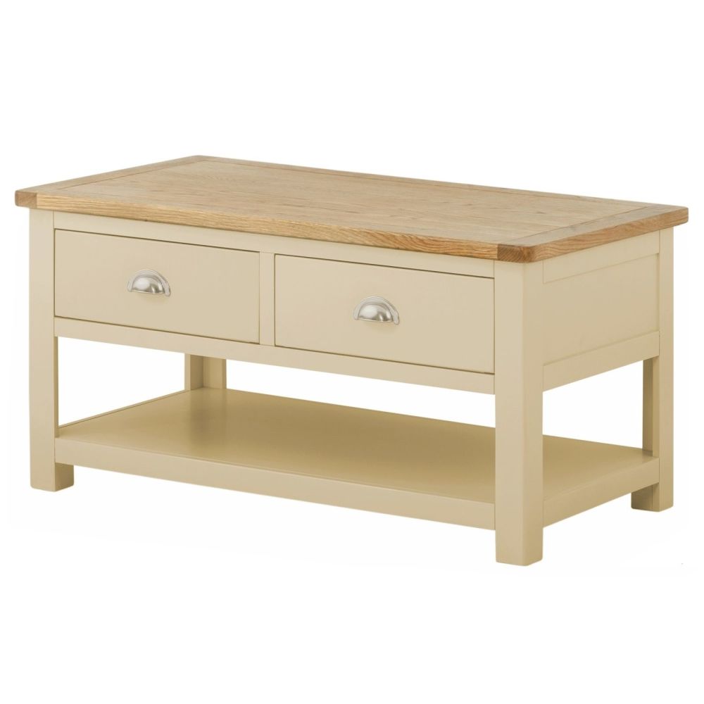 Stratton Coffee Table with Drawers