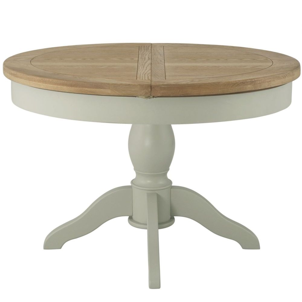 Stratton Dining Table Round Extending