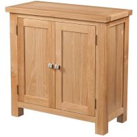 New Amber Oak Cabinet 2 Door