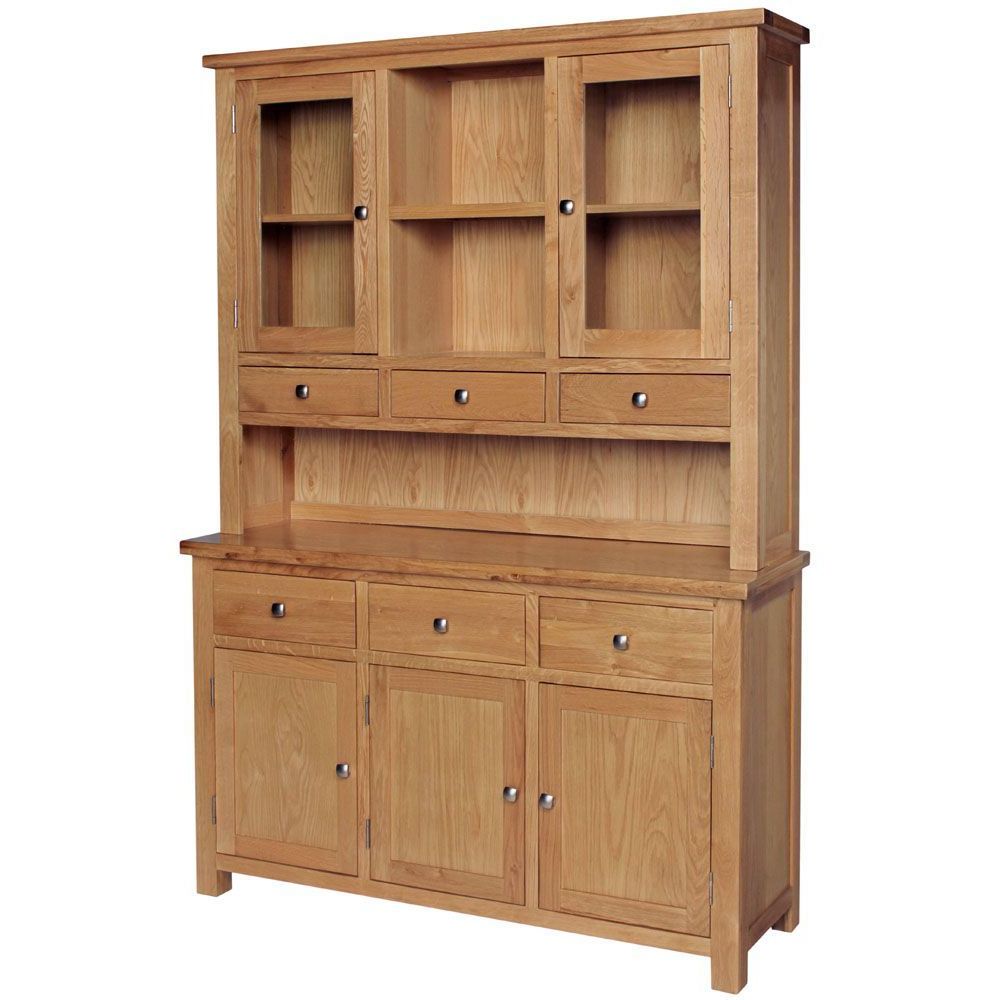 New Amber Oak Dresser