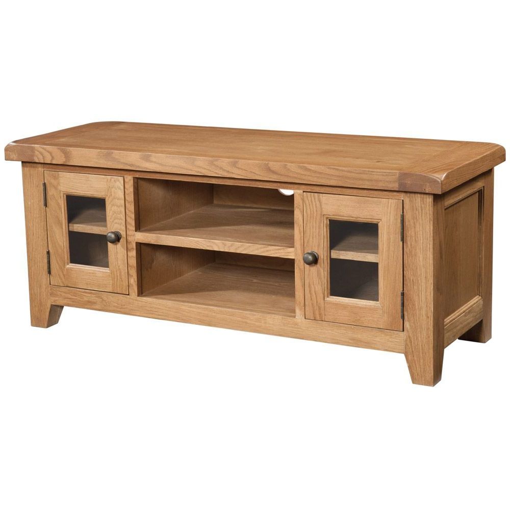 Windermere Oak TV Unit Large