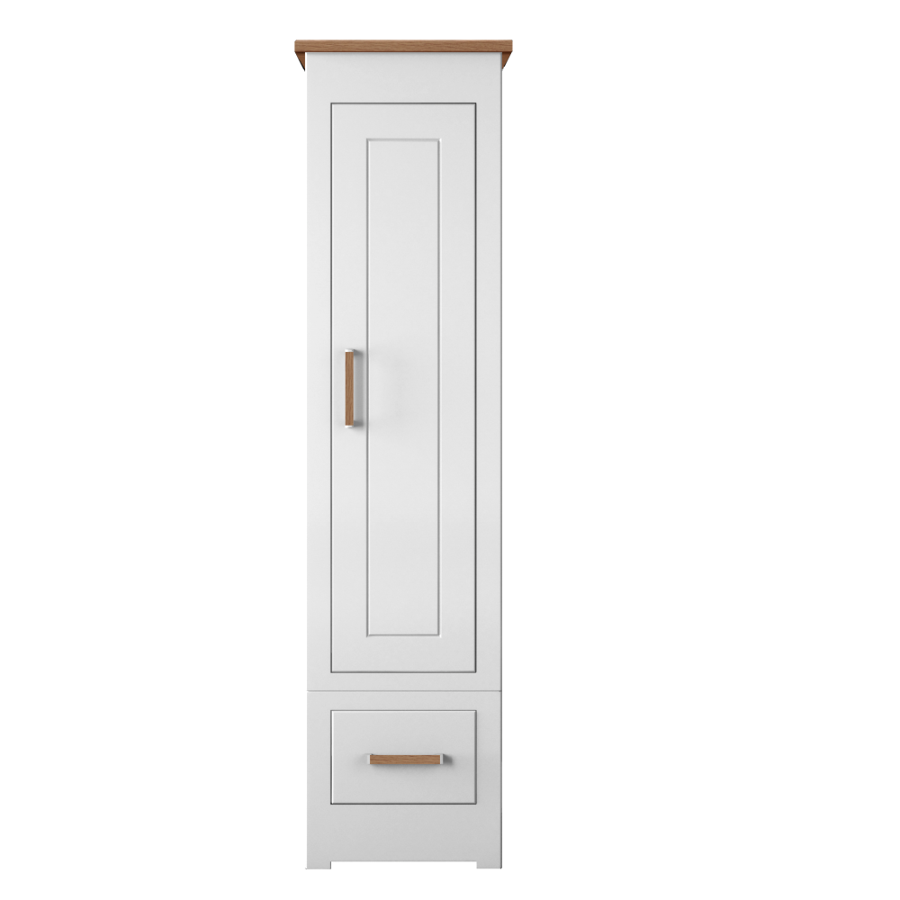 Millie Wardrobe Single Tall with Drawer