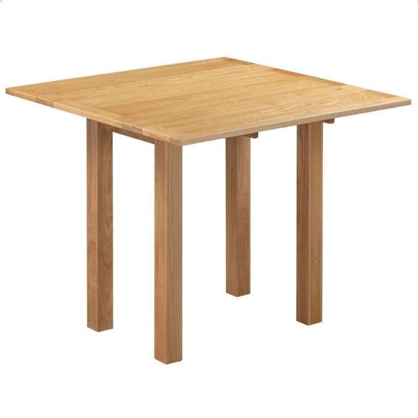 New Amber Square Drop Leaf Table