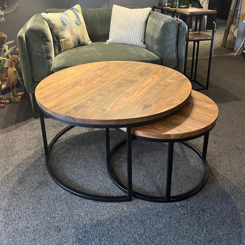 Round Nest Of Two Tables
