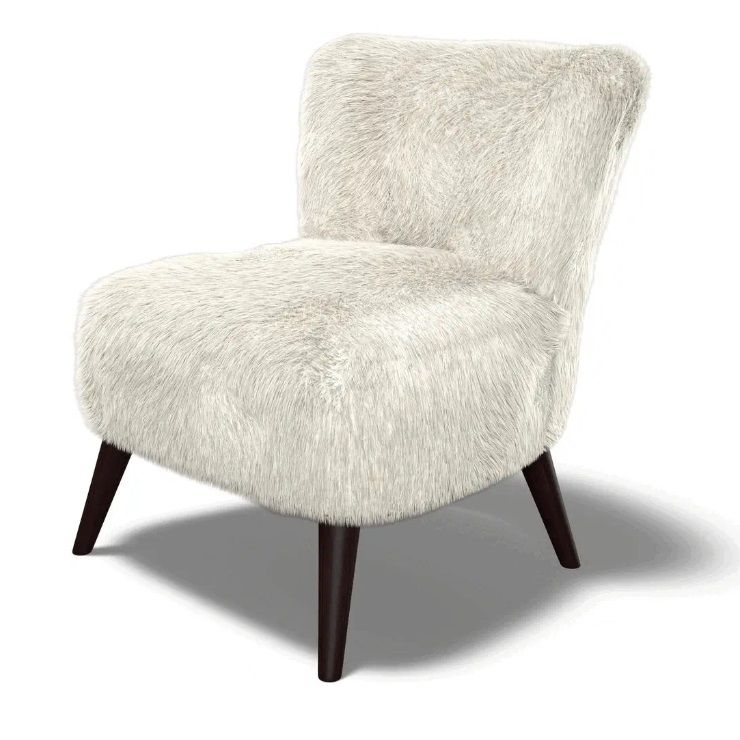 Tetrad Fairy Chair Polar Faux Fur