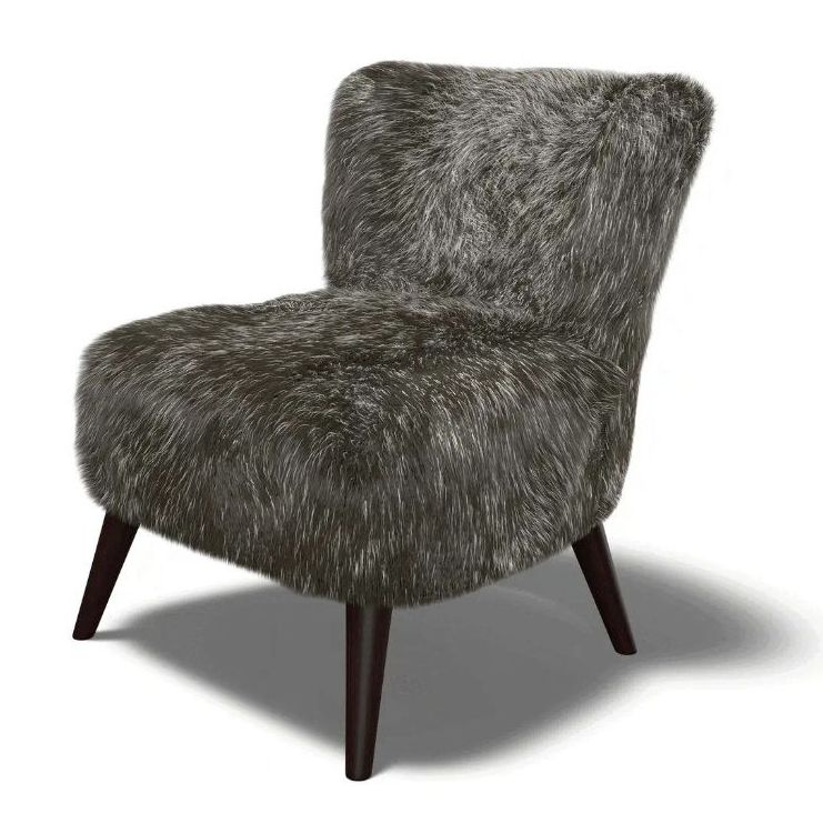 Tetrad Fairy Chair Wolf Faux Fur