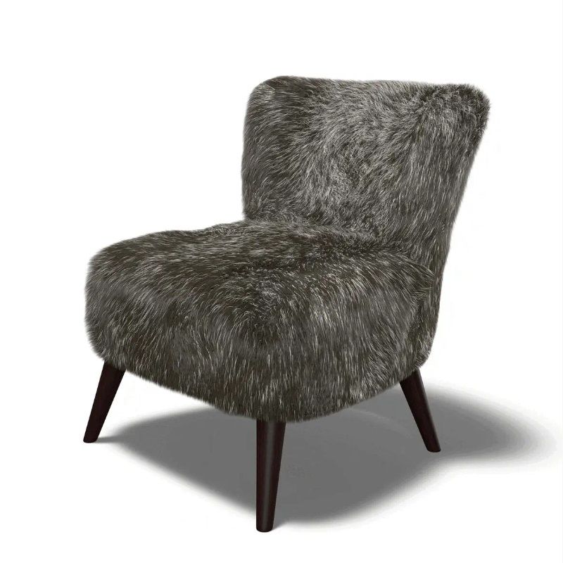 Tetrad Fairy Chair Wolf Faux Fur